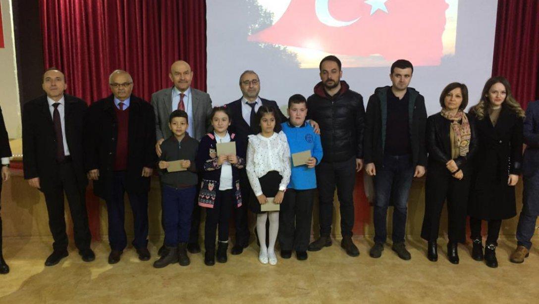 İlkokullar Arası İstiklal Marşımızı Güzel Okuma Yarışması Düzenlendi
