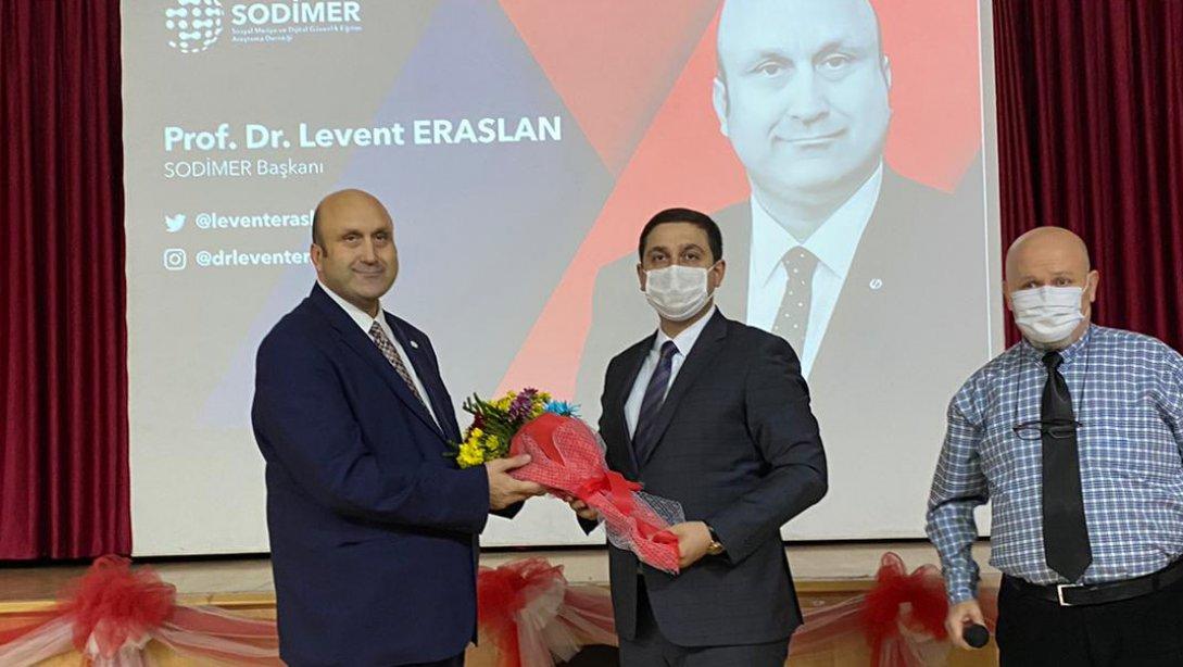 Prof. Dr. Levent Eraslan 'Pandemi Döneminde Öğretmen Olmak' Konulu Konferans Verdi