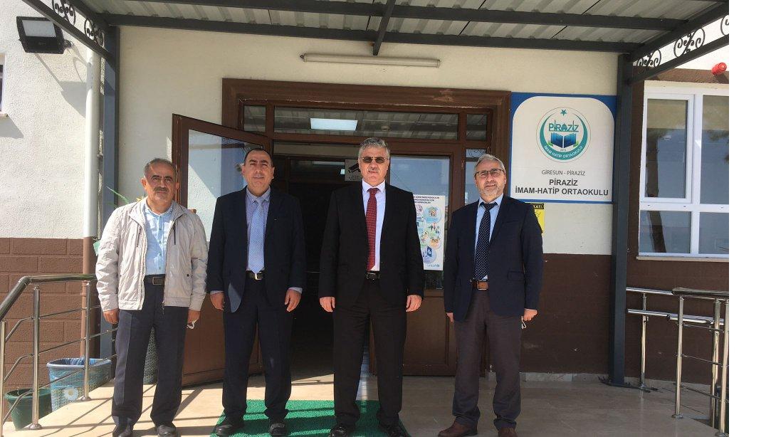 Mİlli Eğitim Bakanlıgı-Din Öğretimi Genel Müdürlüğü Daire Başkanı Abdulhalık BAŞ Okullarımızı Ziyaret Etti