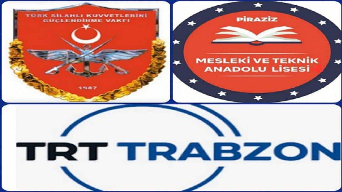 Piraziz Mesleki ve Teknik Anadolu Lisesi TRT Trabzon Radyosuna Konuk Oldu.