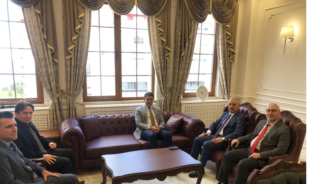 MEB Strateji Geliştirme Başkanı Sayın Ercan TÜRK, İlçemizi Ziyaret Etti