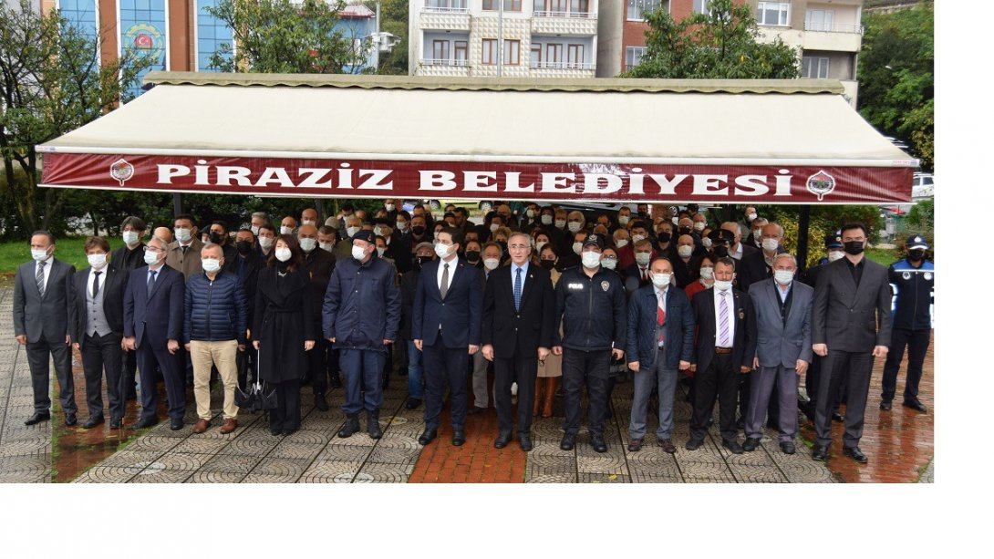 Piraziz 10 Kasım Gazi Mustafa Kemal Atatürk' ü Anma Programı