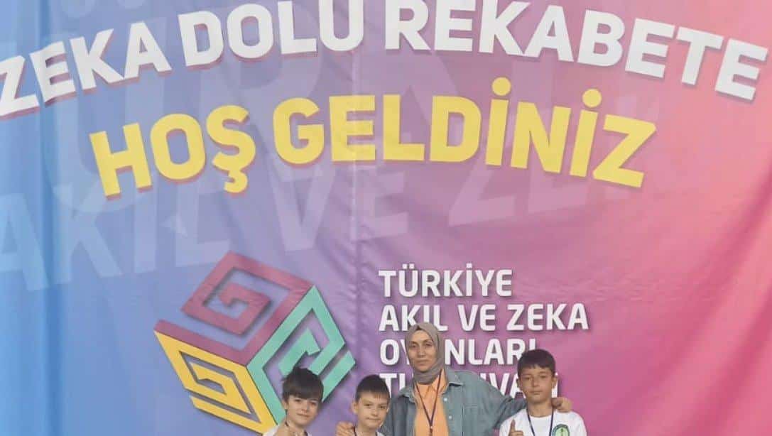 Türkiye Akıl ve Zeka Oyunları  Finallerin'de Giresun'u Temsil Ettik